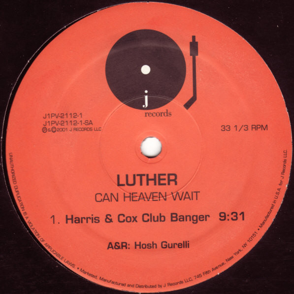 Luther Vandross - Can Heaven Wait (2x12") - Picture 1 of 4