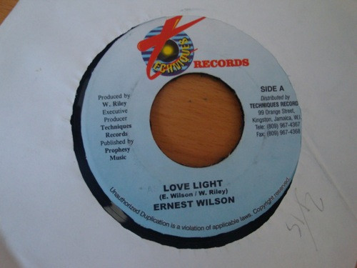 Ernest Wilson - Love Light (7") - Bild 2 von 2
