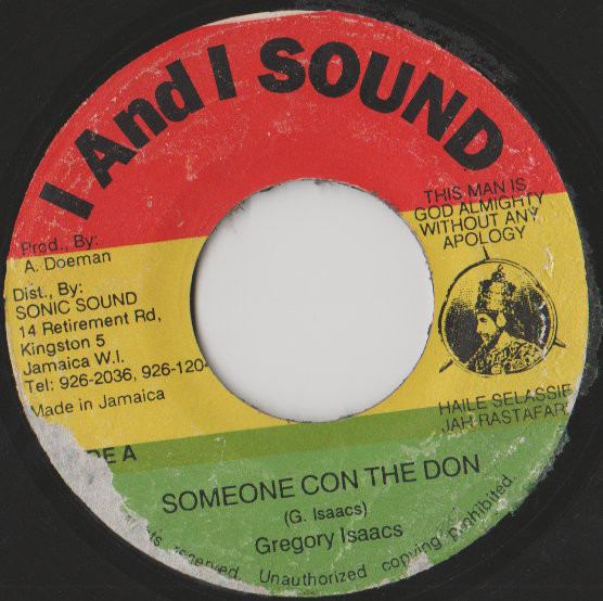 Gregory Isaacs Someone Con The Don (7
