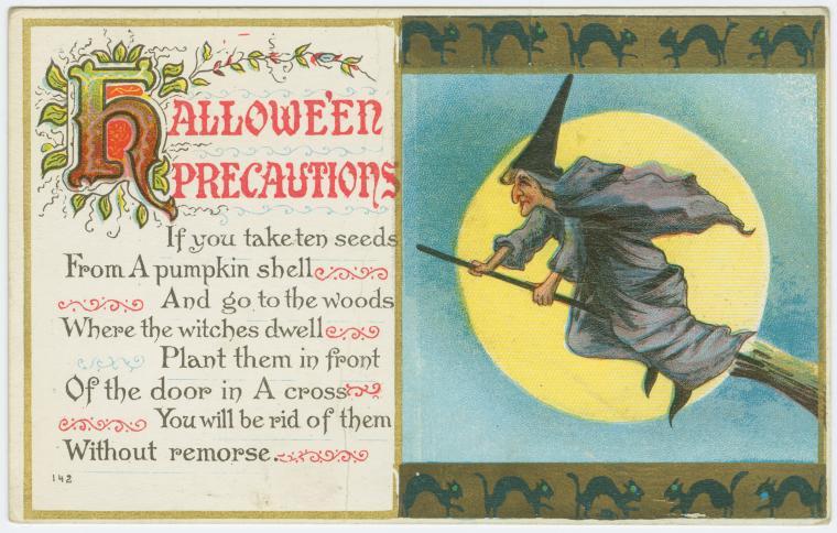 Postcard, America, early 20th century. Source: New York Public Library