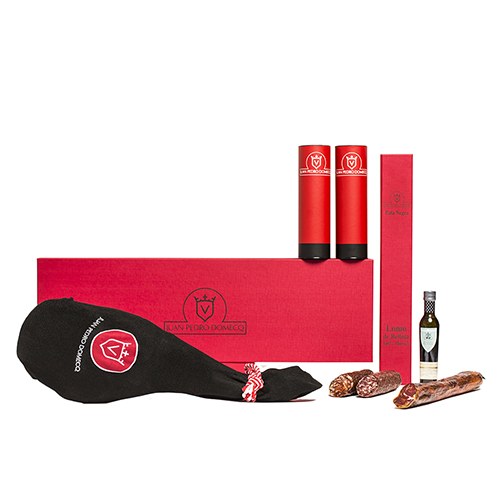 Productos ibéricos, Juan Pedro Domecq, set imperial, 5 piezas
