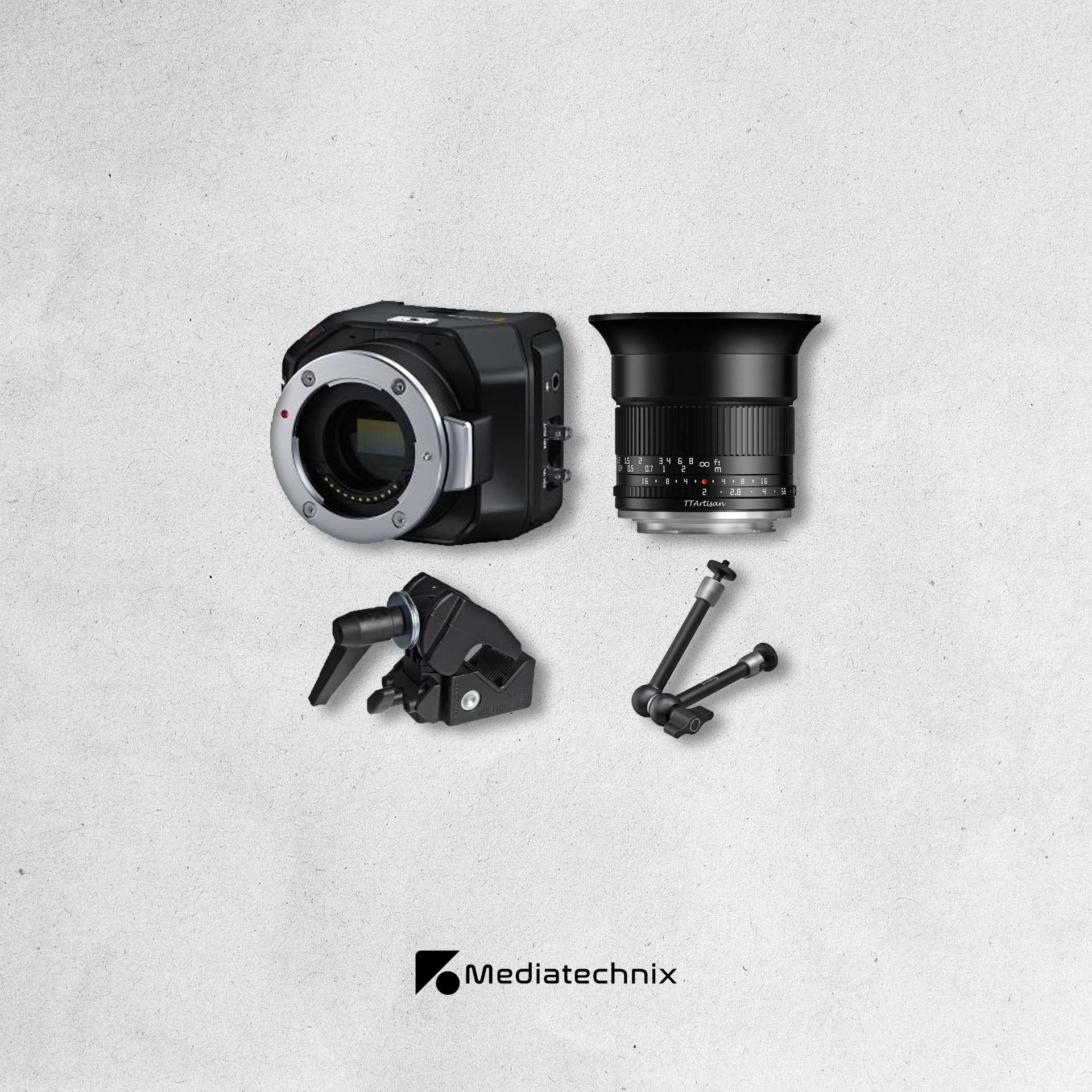 Blackmagic Micro Studio Camera 4K G2 Multicam Set | 10mm