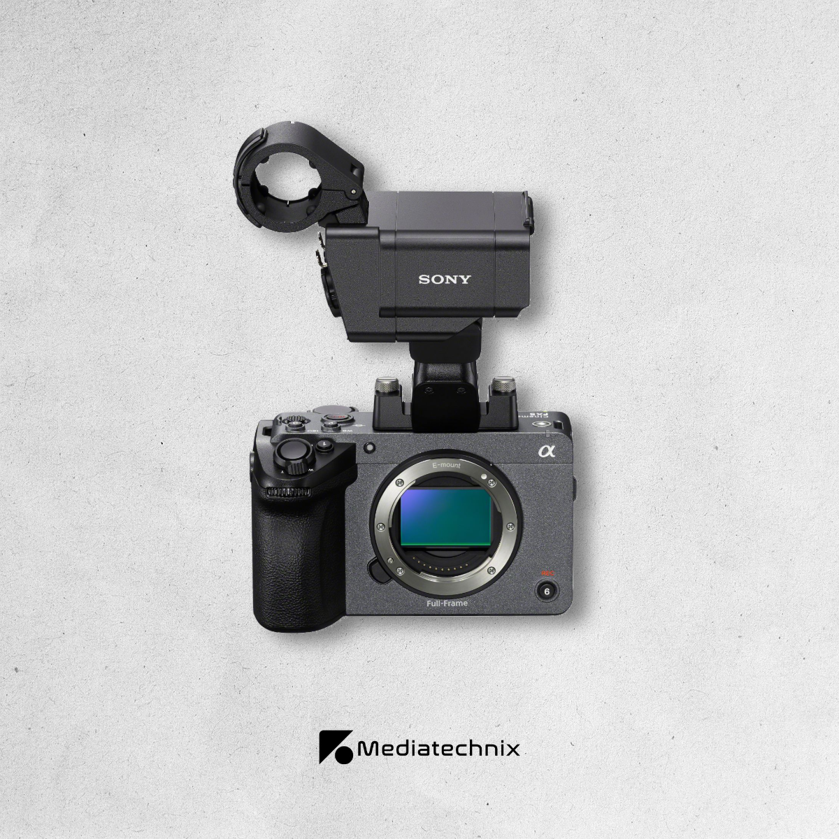 Sony FX5 mit XLR-Tophandle