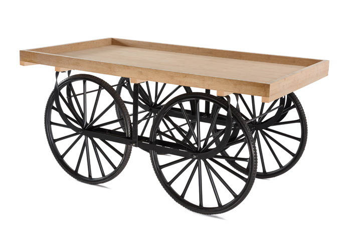 rustikaler Buffetwagen