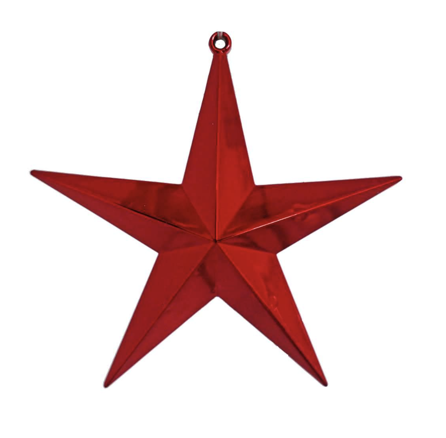 Sternhänger Pro B1 glanz rot, Ø 15 cm