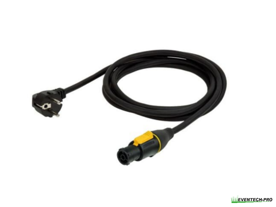 Powercon True1 Zuleitung (Schuko -> Powercon True1)