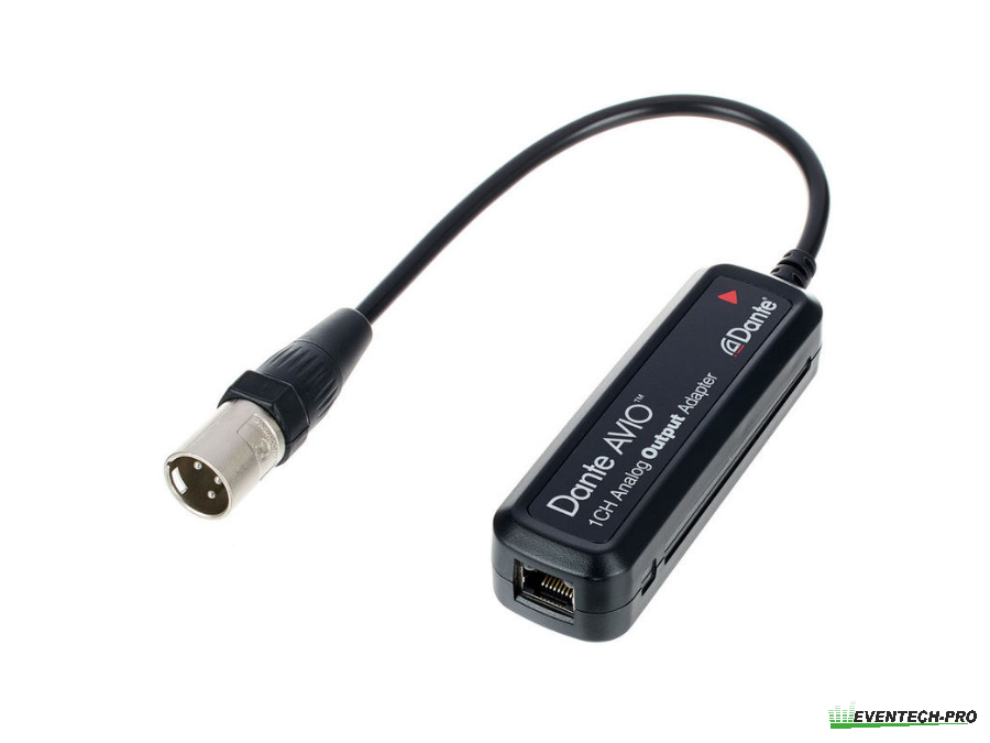 Audinate Dante AVIO 1Ch Analog OUTPUT Adapter