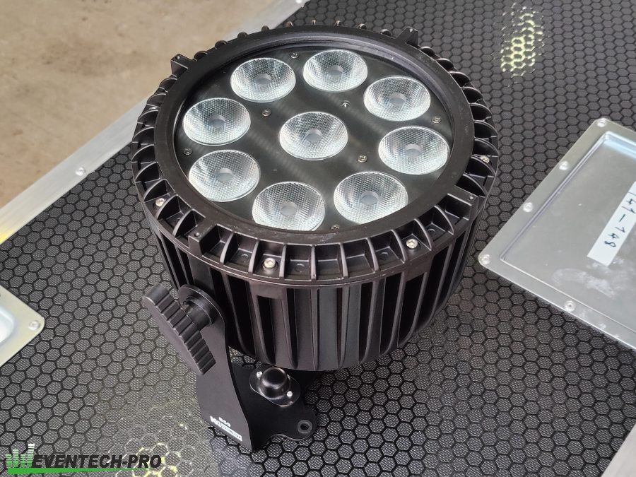 KC Showlights BS9, 9x12W LED Akku RGBWAUV