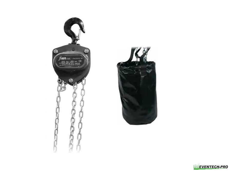 firstStage Handkettenzug WLL 0,5t 8m (inkl. Kettensack)