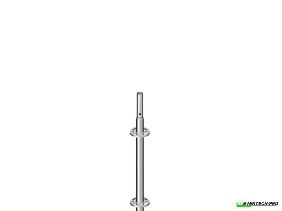 Layher Stiel mit RV 3m