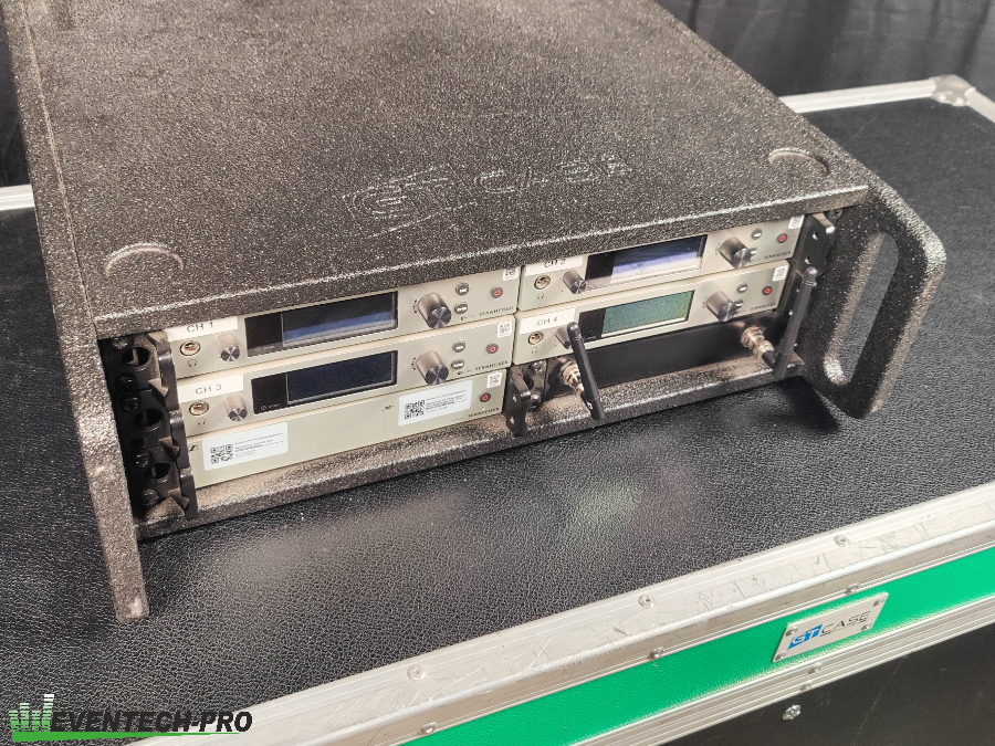 Sennheiser eW500 G4 4-Fach Empfängerrack, AW+ Band (470-558 MHz)
