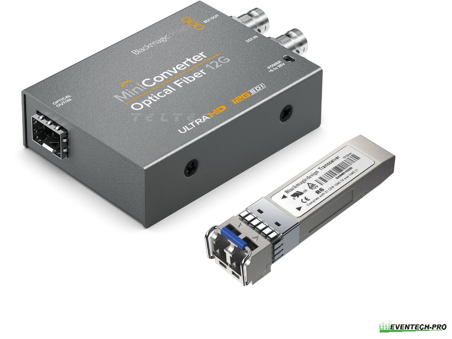 Blackmagic Mini Converter Optical Fiber inkl. 6G SFP (SDI)