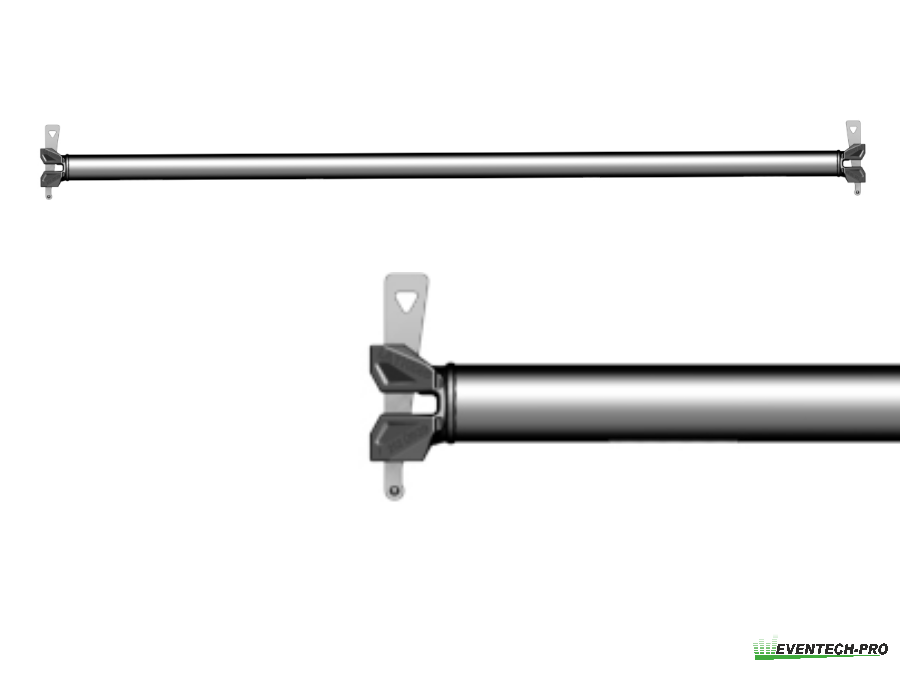 Layher U-Riegel 1m
