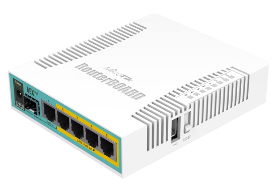 Mikrotik-Router, 5xRJ45, inkl. WLAN