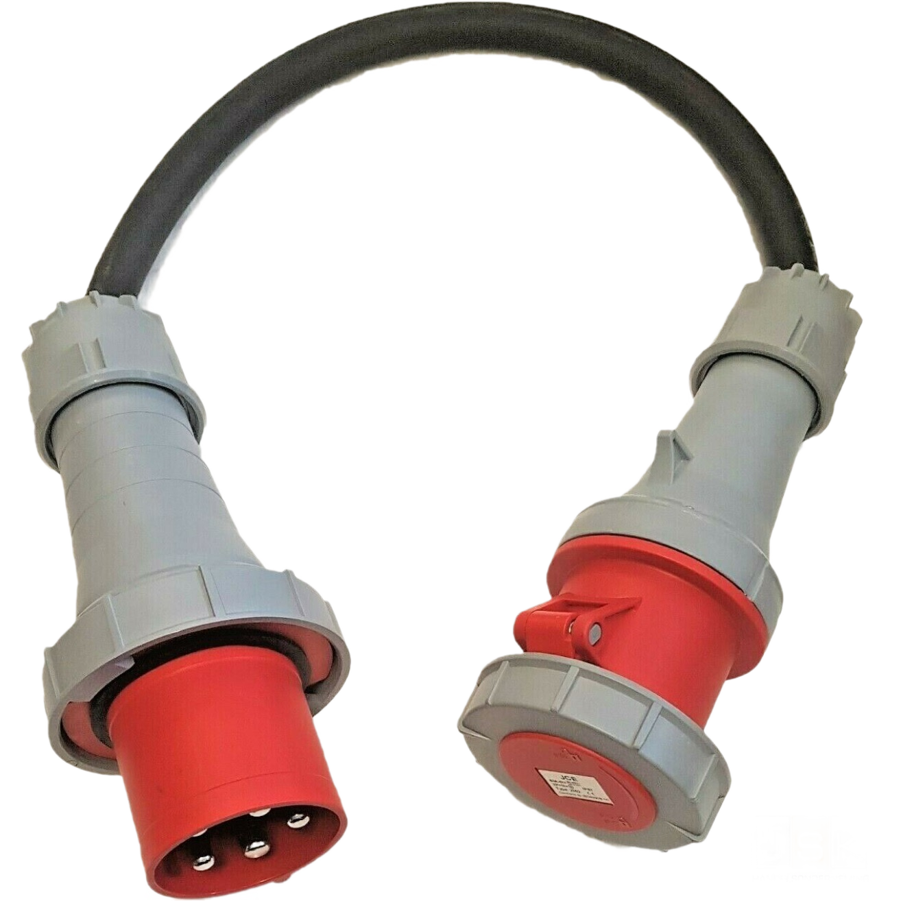 3 fasen 125A CEE red 25m (5x 50mm2)