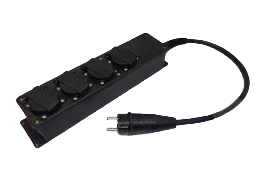 Schuko Verdeelblok - 5m