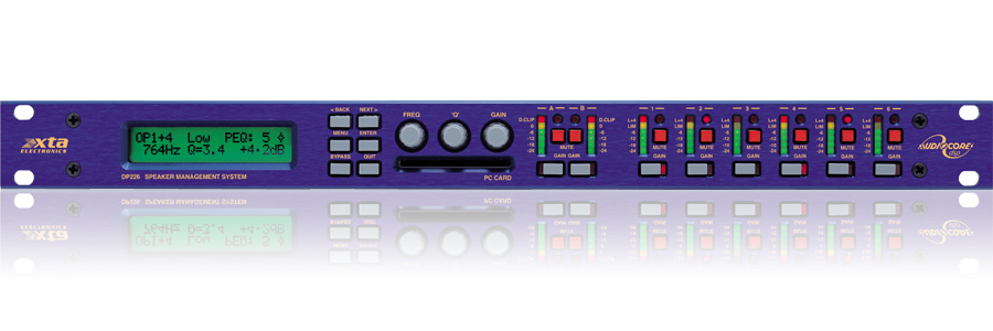 XTA DP446 Audio Managment
