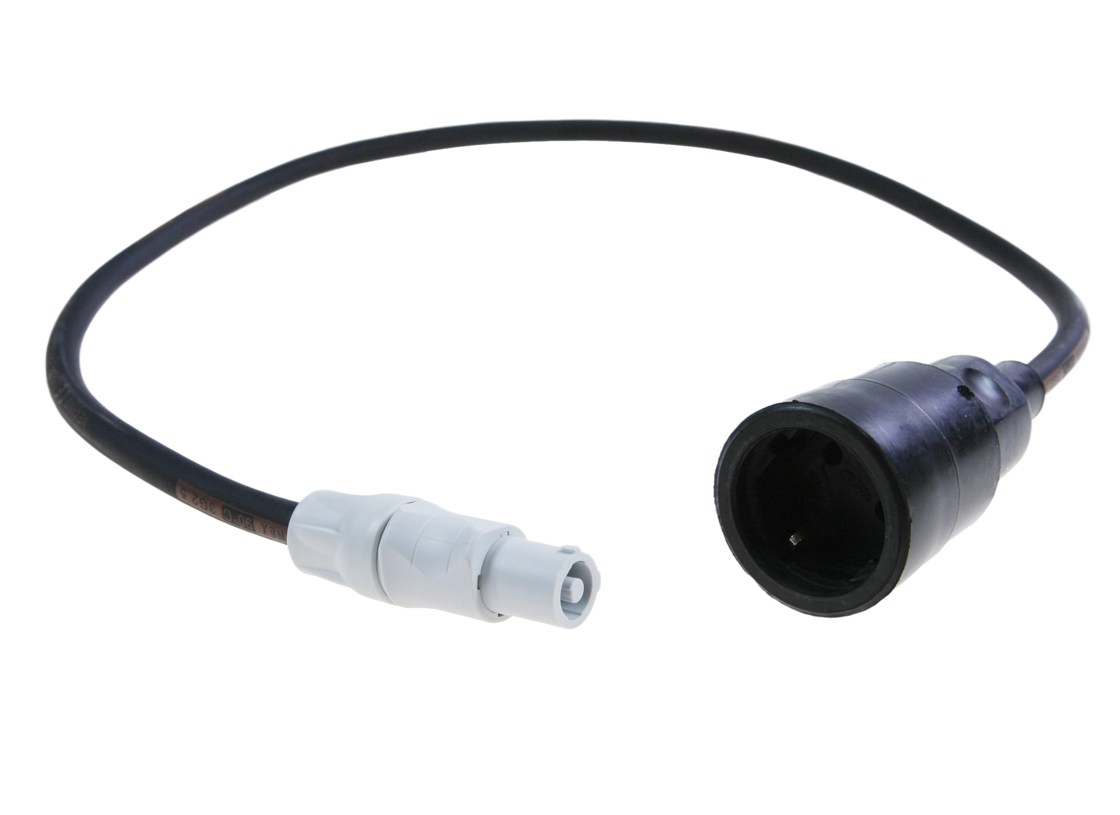 PowerCON -> Schuko - 0,5m
