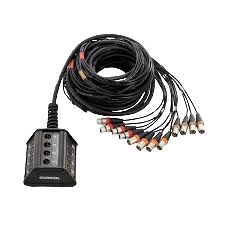 XLR 3p Snake (8in / 4out) - 10m