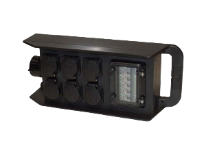 PSU 32A CEE Red > 6x 16A Schuko