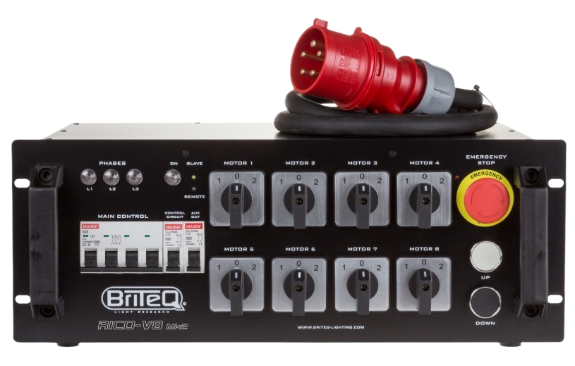 8-Channel Motortakel Sturing (32A CEE)