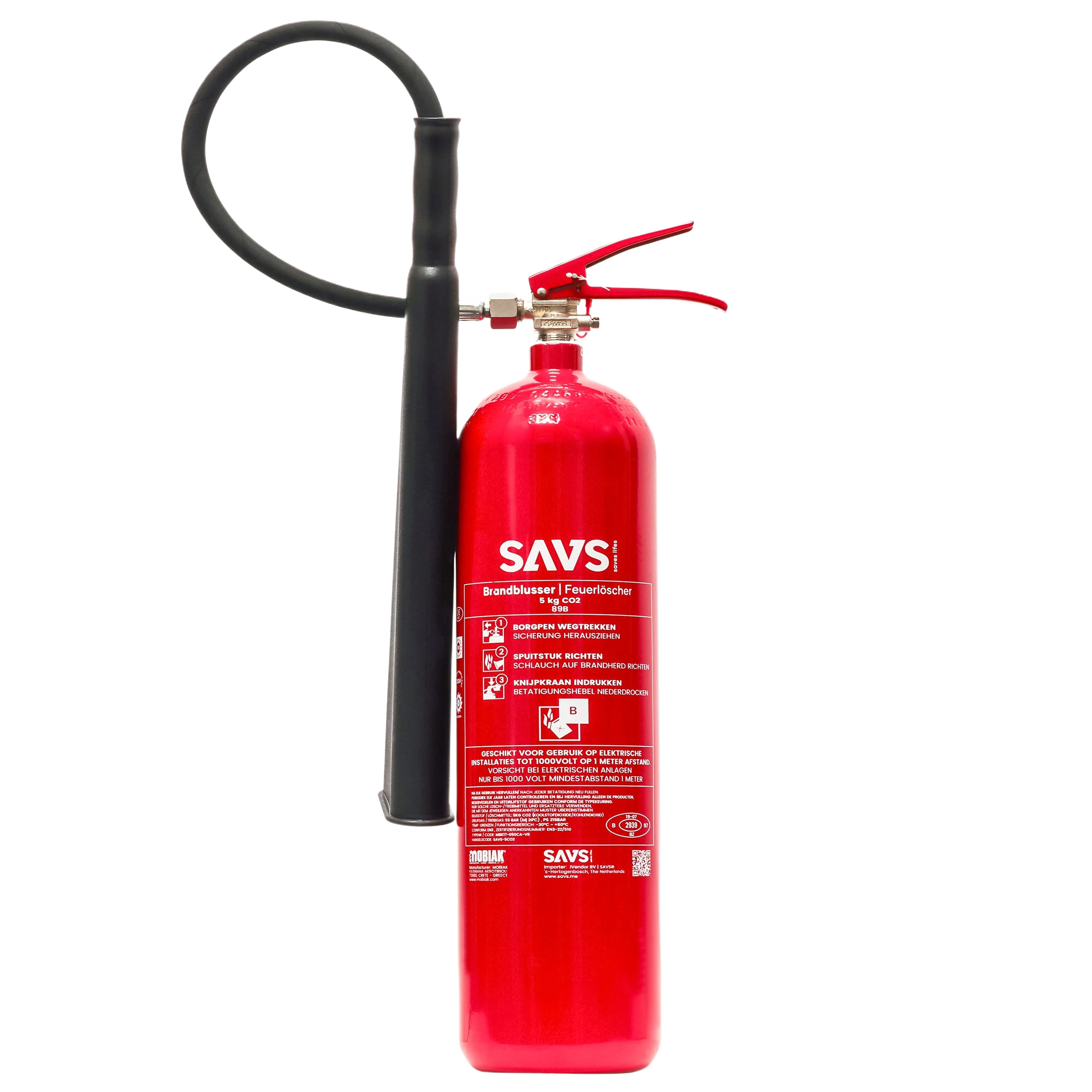 CO2 Brandblusser 5kg
