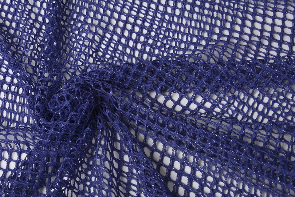 Gaasdoek Blauw 17x7m