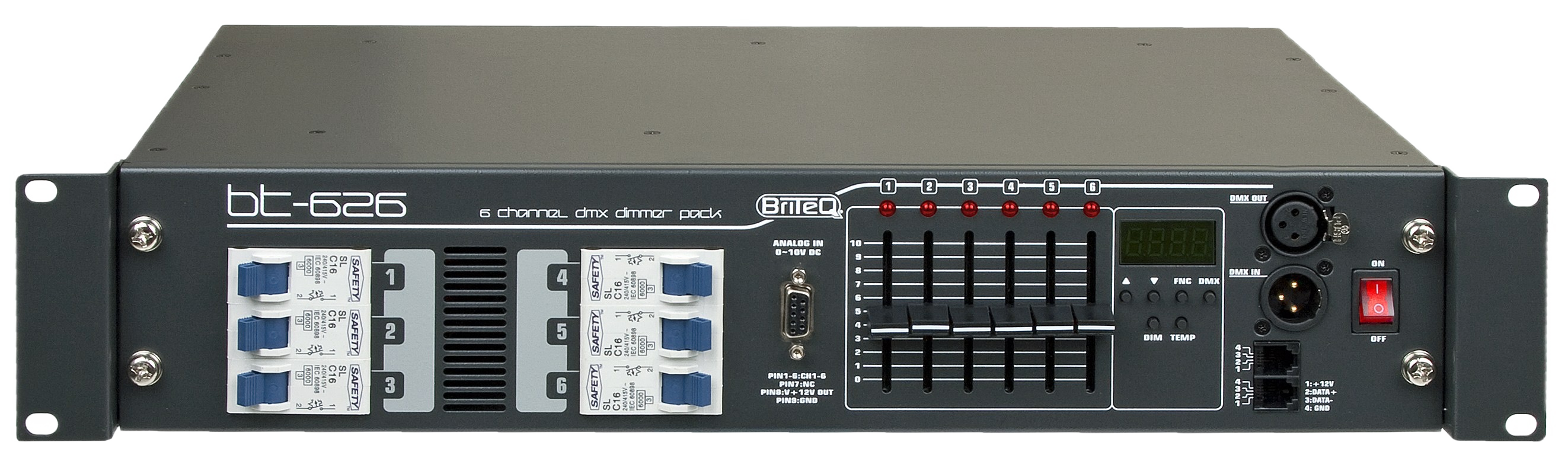 Briteq 6channels dimmer