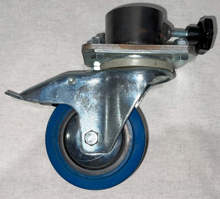 SEM - rolling riser adapter met zwenkwiel - enkel - zonder poot