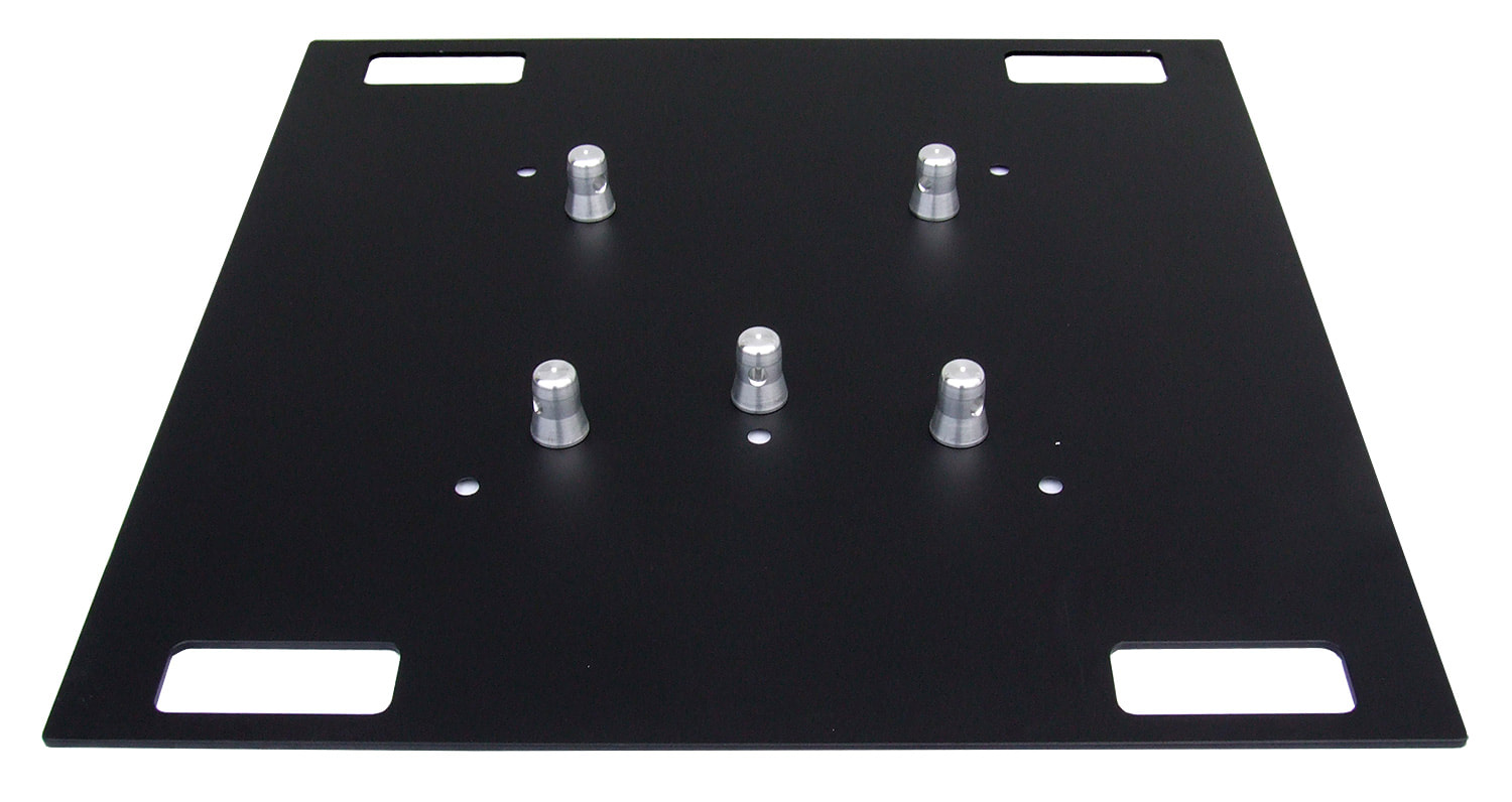 Baseplate Zwart 73x73 | 6mm | 25kg | CCS6