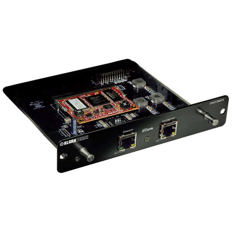 Klark Teknik DN32 Dante kaart