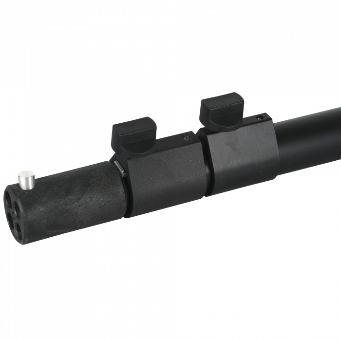 Wentex pipe & drape staander | zwart | 120>180cm