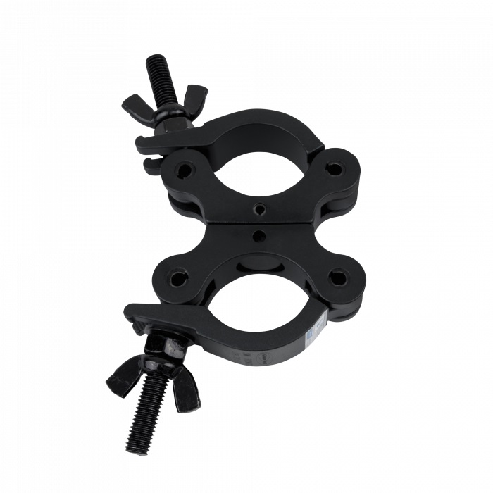 Dubbele scaffclamp zwart - 30mm - 300kg