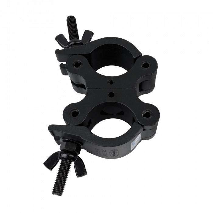 Dubbele scaffclamp zwart - 50mm - 500kg