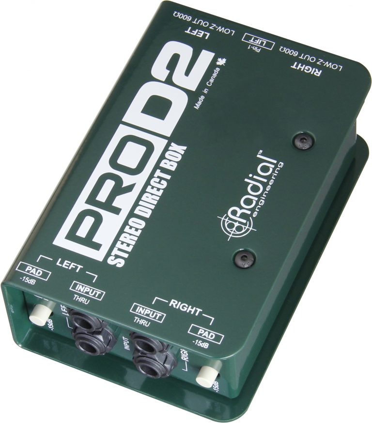 Radial Pro D2 - stereo DI Box