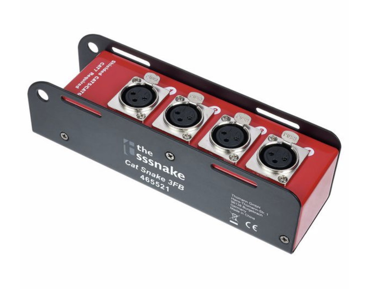 DMX CatCore Breakout | 4x DMX 5p