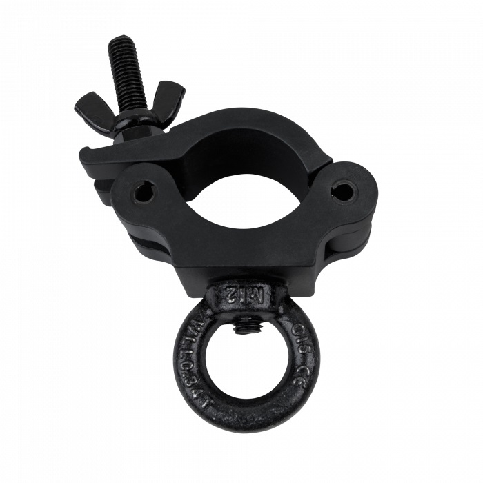 Halfcoupler zwart - 50mm + oog 340kg