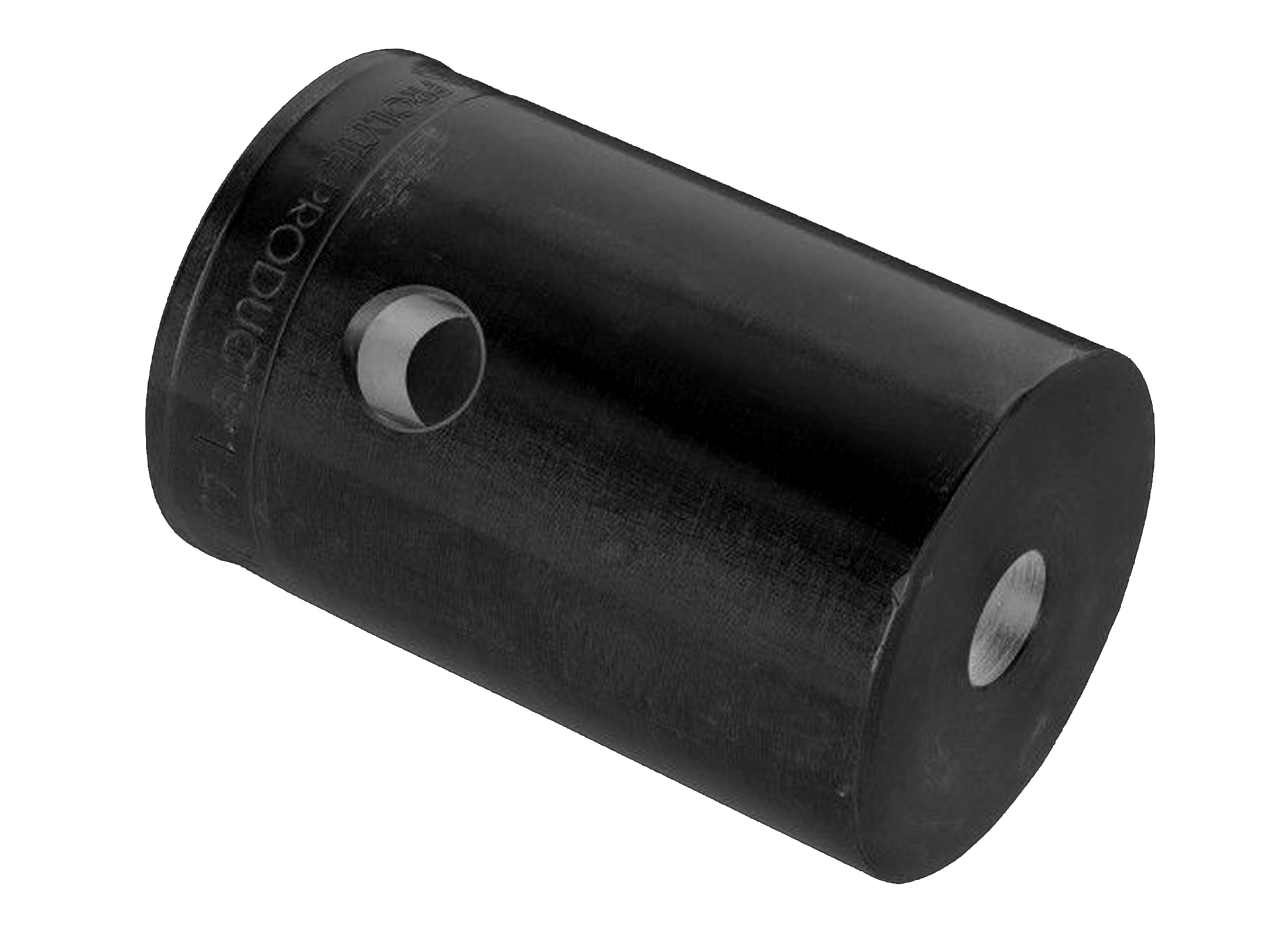 Boxcornerbus 75mm | M12 gat | t.b.v Cube 50 | Lock pin | Zwart | CCS6-51