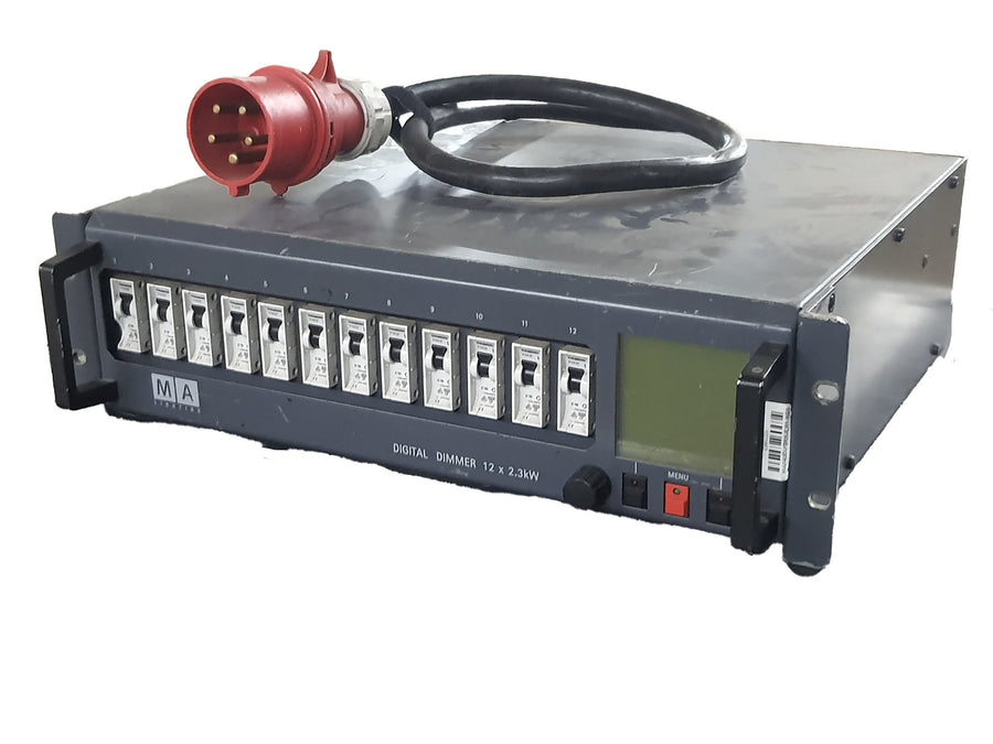 MA Lighting Digital Dimmer - 12x 2.3kW 63A