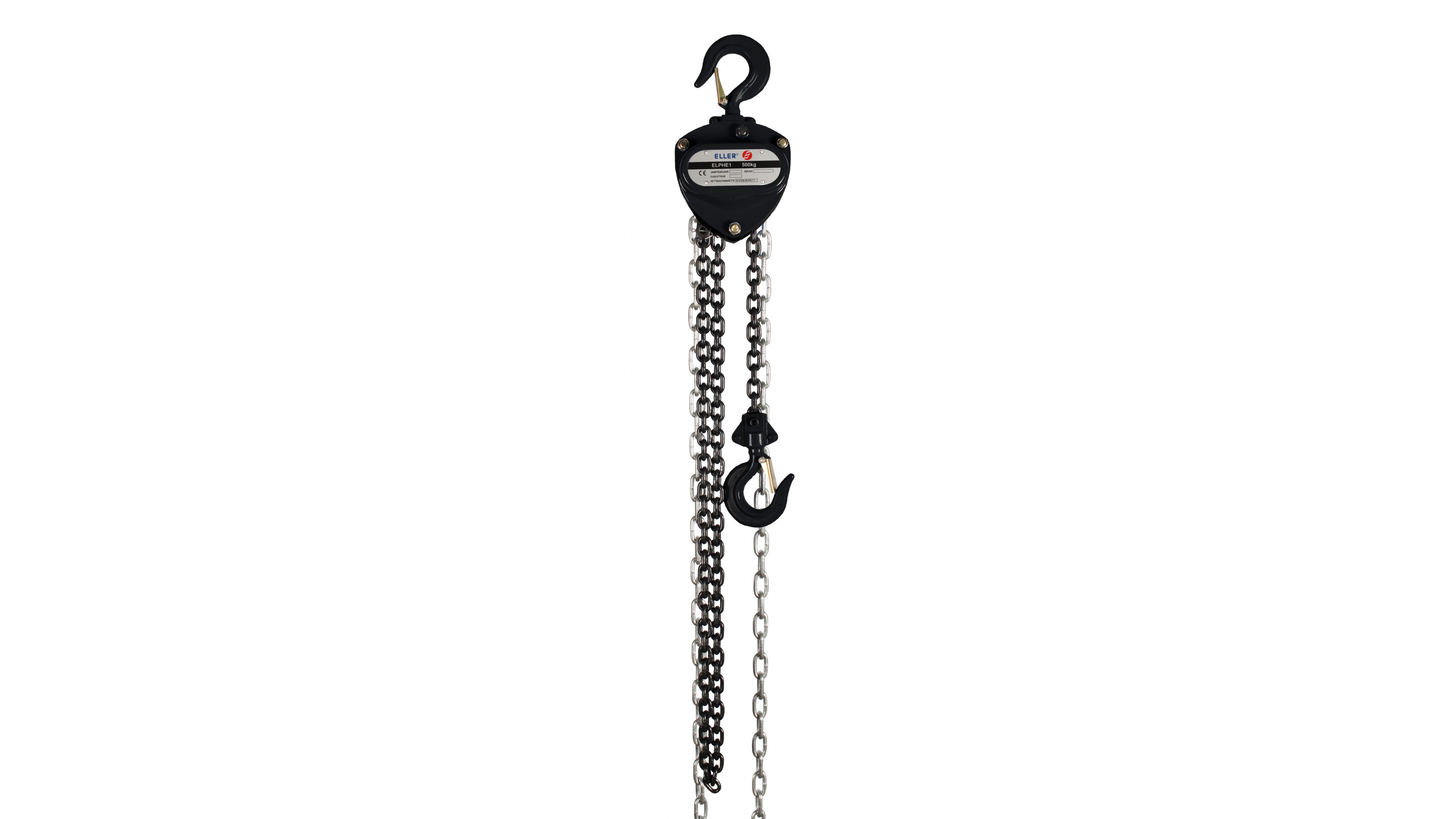 Eller PHE1 handtakel | 500kg | 10m ketting