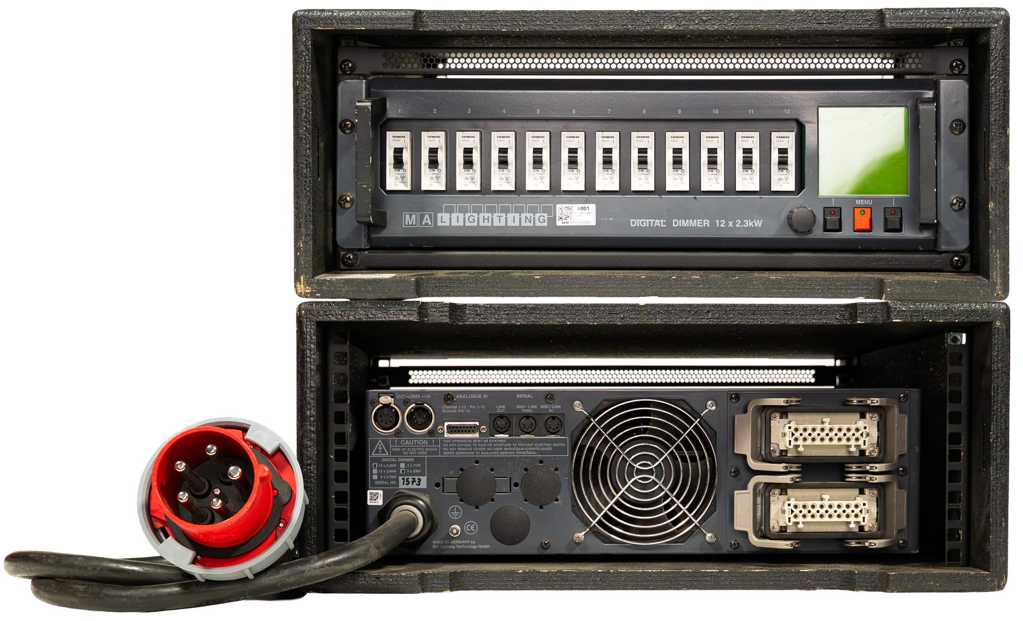 MA Digital Dimmer 12x 2.3kW 63A [5MU]