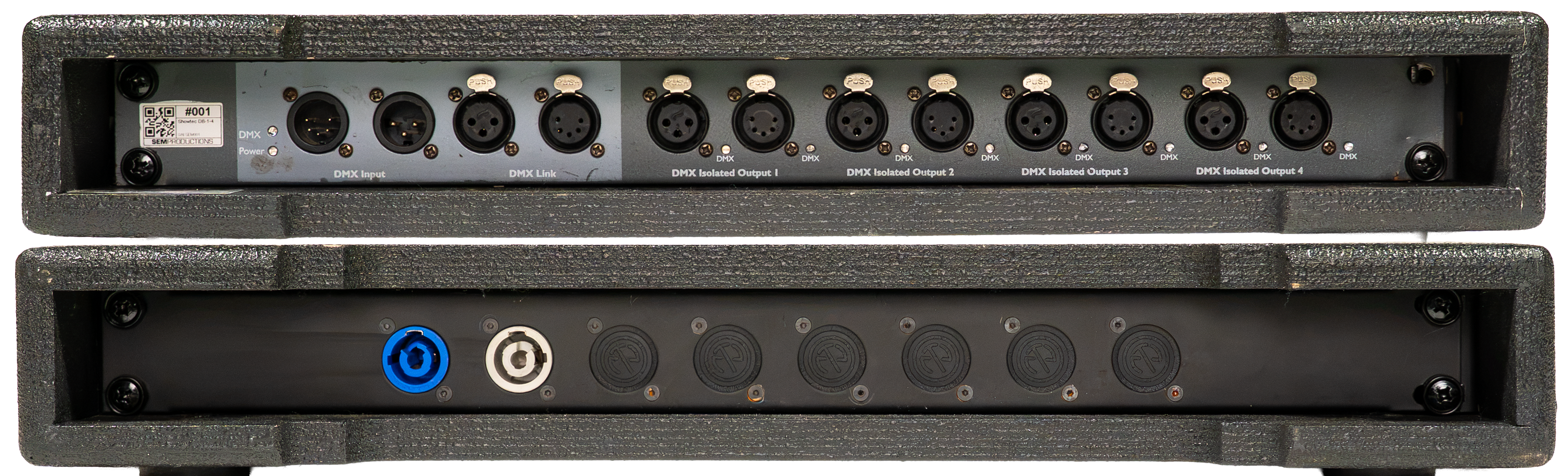 DMX Booster - 1x Showtec DB 1-4 [2MU]