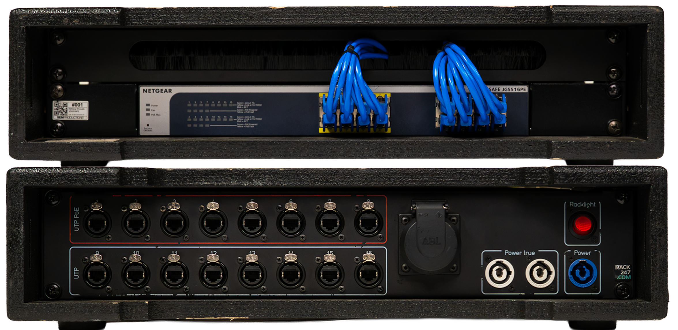 NetGear Prosafe JGS516PE netwerkswitch [3MU]