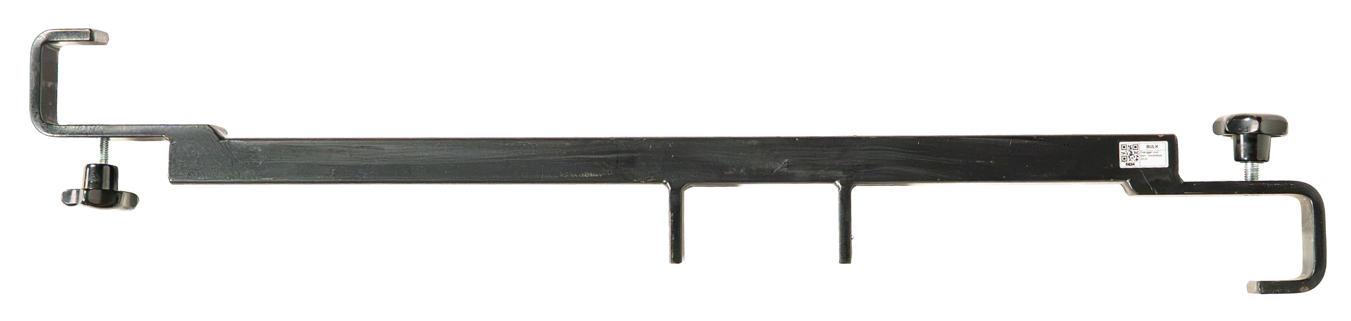 Outrigger voor buis - horizontaal 80cm [zwart]
