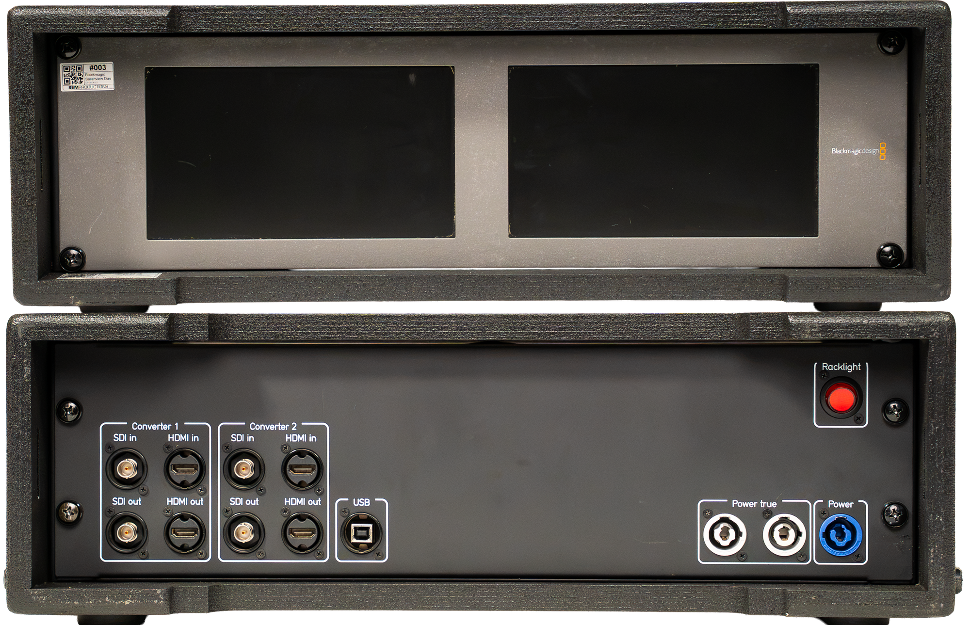 Blackmagic Smartview Duo - 2-voudig 8" [4MU]