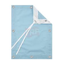 12x8  DAY BLUE Muslin