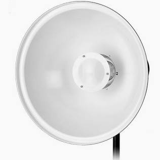 Bron beautydish white, inkl Wabe und Diffusor