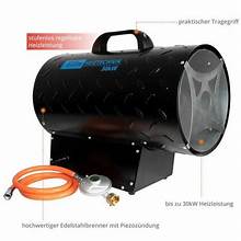 Gas Heizstrahler mit Gebläse