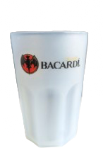 Verre Bacardi plastique 33cl
