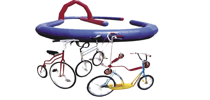 Vélos humoristiques (x8)